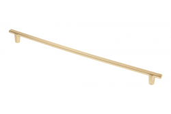 Manija de muebles GTV RAY, C=320 mm, L=360 mm, ZnAl, oro cepillado