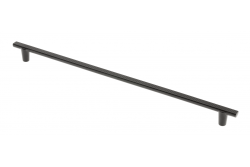 Soporte para muebles GTV RAY, C=320 mm, L=360 mm, ZnAl, negro mate