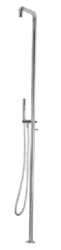 Waterevolution Flow columna de ducha con mezclador y ducha de mano Cobre T147CPE