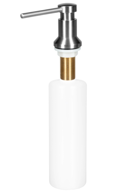 Ausmann Turt Dispensador de Jabón Empotrado de Acero Inoxidable, recargable desde arriba 1208969719