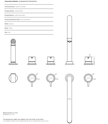 Waterevolution Flow 5-hole kitchen mixer tap with pull-out sprayer and filtered water connection chrome T154U01