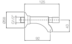 PB Garden Grifo con Botón Frontal 1208969796