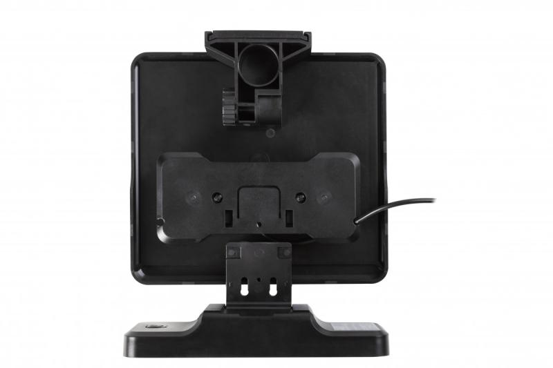 Luminaria solar con sensor de movimiento y crepúsculo DAVOS, LED, 1000lm, 4000K, 2000mAh, IP54, negro