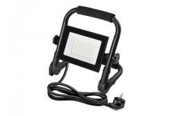 NELI Foco Portátil, LED, 30W, 2700lm, 6400K, AC220-240V, IP65, cable de 1.5m