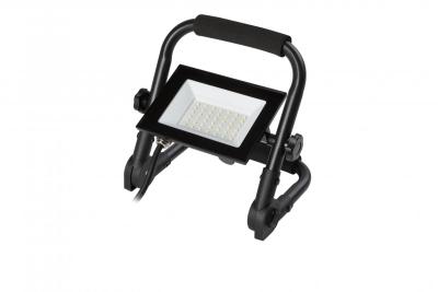 NELI Foco Portátil, LED, 30W, 2700lm, 6400K, AC220-240V, IP65, cable de 1.5m