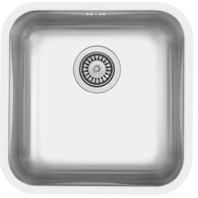 Fregadero de acero inoxidable Banka IB4040 40 x 40 cm Empotrado 1208970039