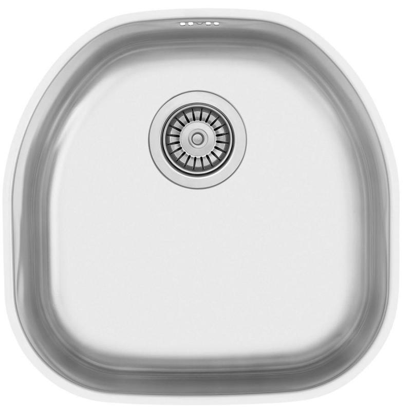 Banka Denver Fregadero de acero inoxidable 41 x 41 cm Bajo encimera 1208970049