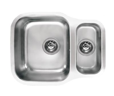 Banka Alaska Stainless Steel 1.5 Undermount Sink 524 x 400 mm 1208970064