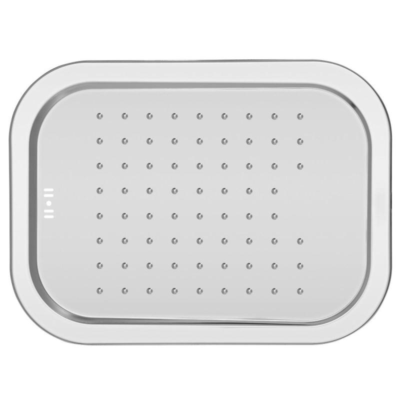 Banka Boston Fregadero poco profundo de acero inoxidable con escurridor 542 x 402 mm Montaje 1208970073