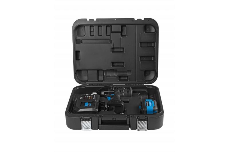 HÖGERT llave de impacto inalámbrica, sin escobillas, 1000 Nm, 18V con batería, cargador