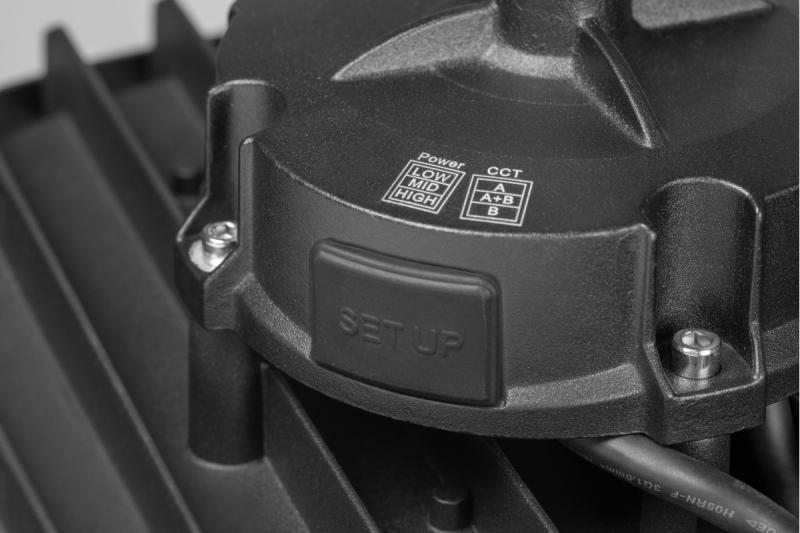 Luminaria de alta bahía ATLANTA, LED, 200W-170W-140W, 150lm/W, CCT, AC100-240V, IP65