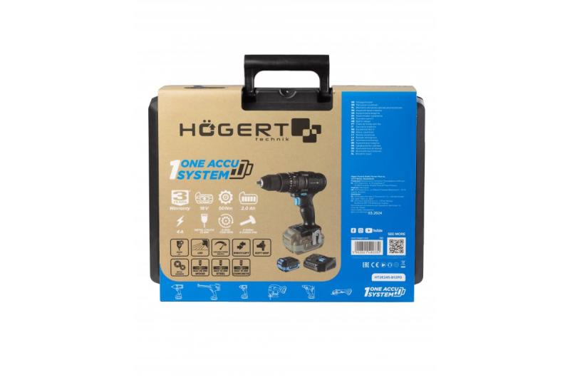 Taladro atornillador de impacto sin cable 18V