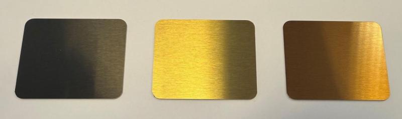 Muestra de color Pure.Sink PVD acero inoxidable cepillado Cobre 1208970649