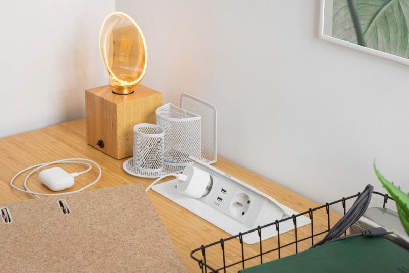 Módulo de enchufe suave y extensible.