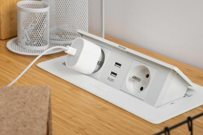 Módulo de enchufe suave y extensible.