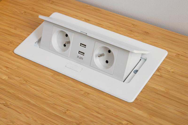 Módulo de enchufe suave y extensible.