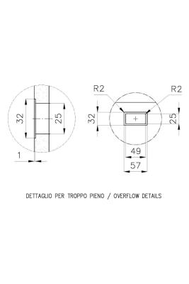 Foster Phantom Base Placa Inferior de Acero Inoxidable Fregadero de Encimera 71x40cm para Integración en Cerámica, Piedra Natural y Superficie Sólida, Espesor 20mm 1208970694.