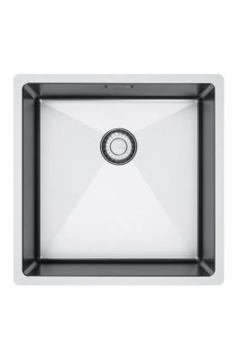 Franke Bolero Plus New R10 B2X 210-40-40 Stainless Steel Sink Flat installation undermount and topmount 40x40 cm 127.0728.976
