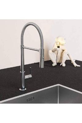 Franke Maris Semi Pro Kitchen Faucet Flexible Spout Chrome 115.0728.395