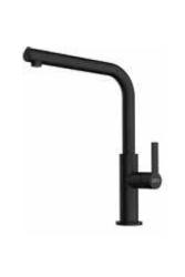 Grifo de Cocina Franke Maris Slim L con Caño Giratorio Negro 115.0728.391