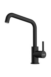Franke Lina U Grifo de Cocina Giratorio Salida Negro 115.0728.474