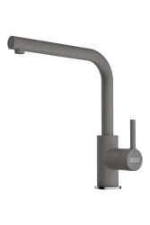 Grifo de cocina Franke Lina L con salida giratoria en gris piedra 115.0728.480