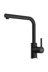 Franke Lina L Grifo de cocina Onyx con salida extensible 115.0728.484