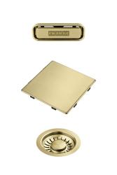 Franke Kubus 2.0 conjunto de color Conjunto de drenaje Oro 1208970836