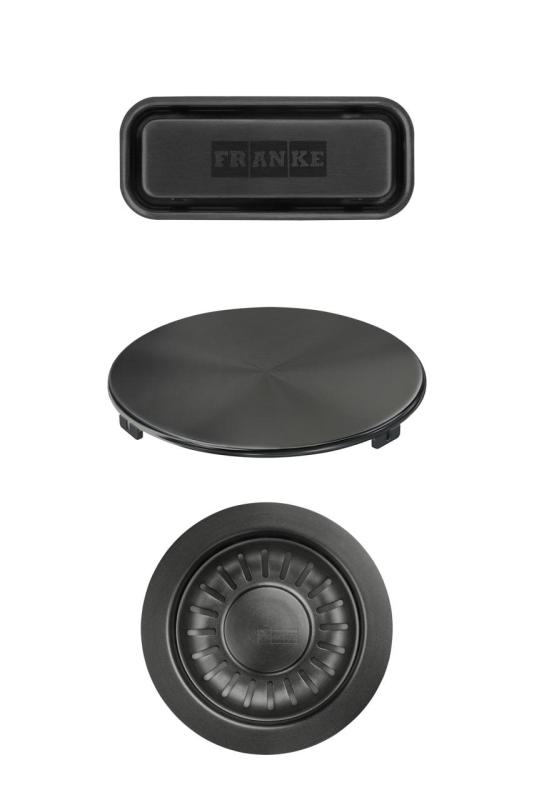 Franke Maris conjunto de colores Conjunto de desagüe Gun Metal 1208970839