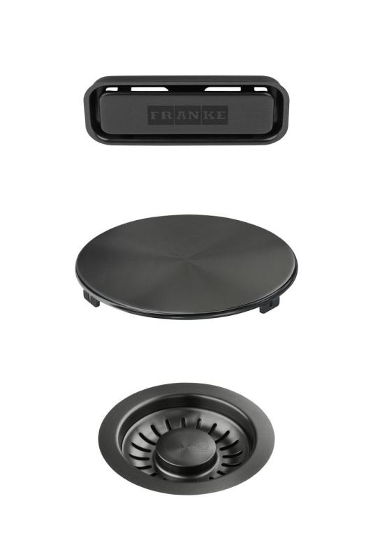 Franke Maris conjunto de colores Conjunto de desagüe Gun Metal 1208970839