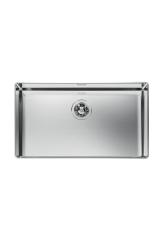 Foster Phantom Slimline Acero Inoxidable Fregadero 71x40cm Empotrado para encimeras de cerámica 1208971121