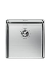 Foster Phantom Slimline Acero Inoxidable Fregadero 40x40cm Empotrado para encimeras de cerámica 1208971123