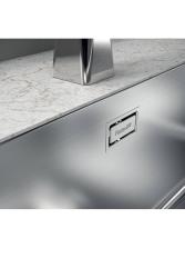 Foster Phantom Slimline Acero Inoxidable Fregadero 40x40cm Empotrado para encimeras de cerámica 1208971123