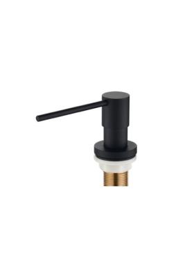 Ausmann Lirio Built-in Soap Dispenser Matte Black, refillable from the top 1208971202