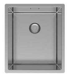 Pure.Sink Exclusivo fregadero de acero inoxidable 34x40 cm radio de 10mm para montaje inferior, montaje al ras y montaje superior PEX3440-02