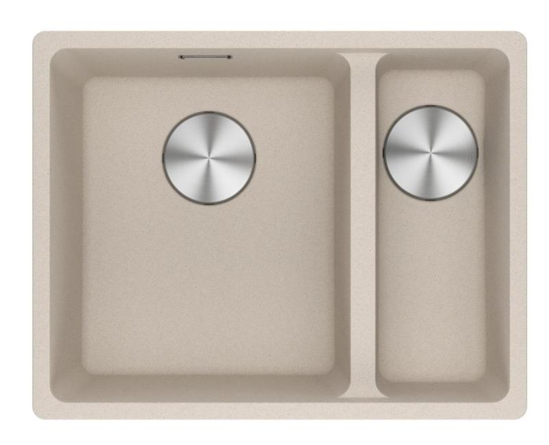 Franke Maris MRG 260-34-15 Fragranite Crema de café fregadero Izquierda de montaje al ras 135.0725.670