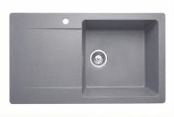Graniteland Liri Granito Gris fregadero con zona de escurrimiento 765x448 mm 1208971441
