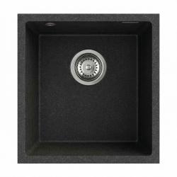 Graniteland Miniva Fregadero de Granito con aspecto de Piedra Azul, montaje inferior 385x410 mm 1208971449