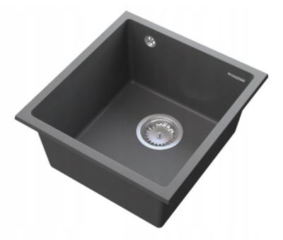 Graniteland Miniva Fregadero de Granito Gris empotrado 385x410 cm 1208971453