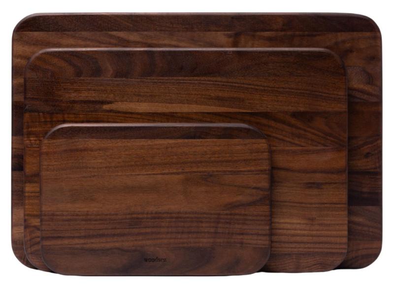 Woodsea Butcher L - Tabla de cortar de madera de nogal 50x35cm 1208971532