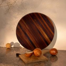 Woodsea Butcher Round - Tabla de Cortar Redonda de Nogal Ø50 cm 1208971533
