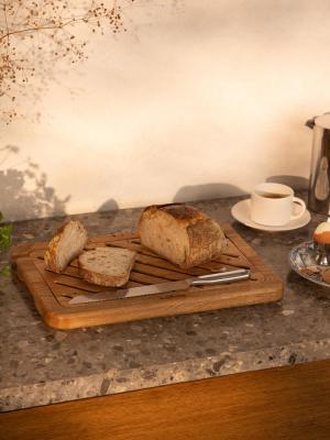 Woodsea Bread Walnut - Wooden Bread Board Walnut 45x30cm 1208971537