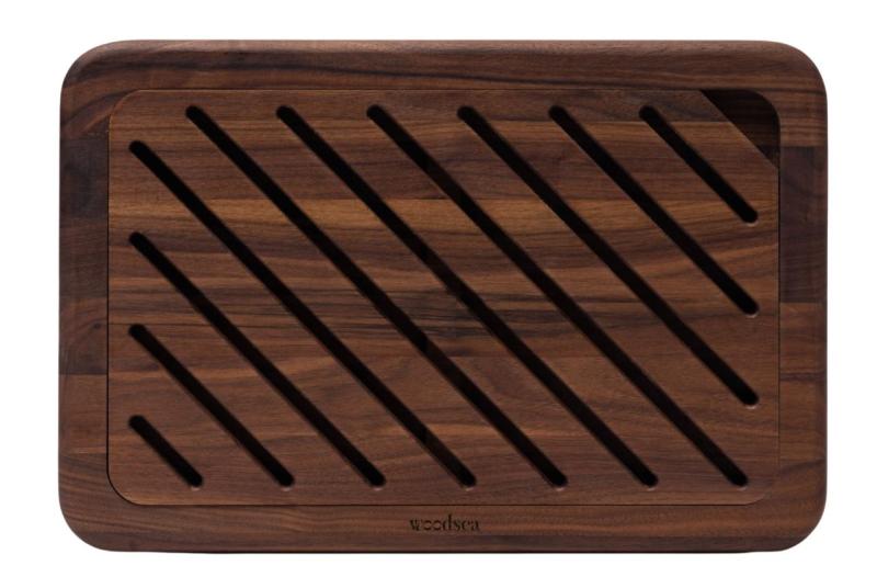 Tabla de Pan de Madera Nogal - Tabla de Pan de Nogal 45x30cm 1208971537