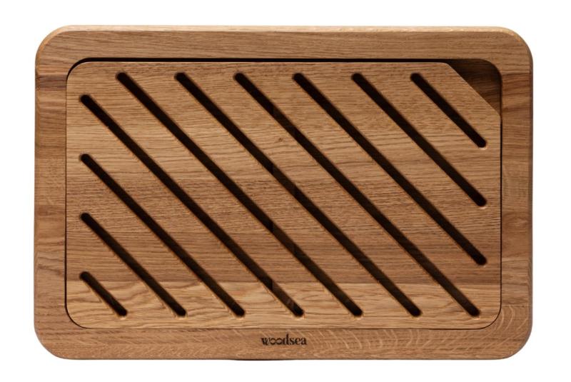 Woodsea Pan de Roble - Tabla de Cortar de Roble de 45x30cm 1208971538