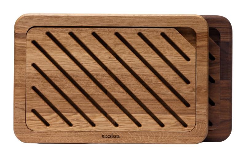 Woodsea Pan de Roble - Tabla de Cortar de Roble de 45x30cm 1208971538