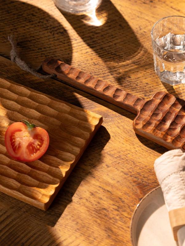 Dunas de Woodsea Roble S - Tabla de cortar de roble Dunas 27x20cm 1208971545