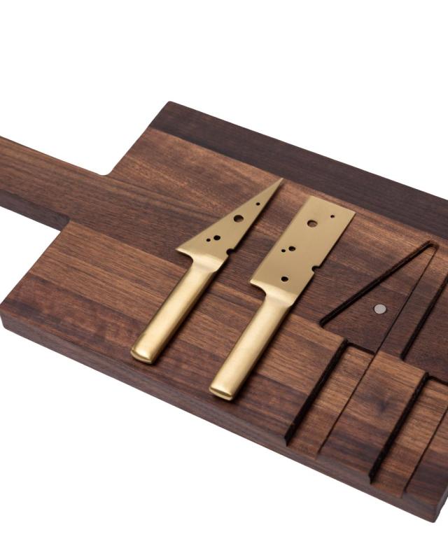 Queso Woodsea Nuez M - Tabla de Queso de Nogal 55x20cm 1208971559