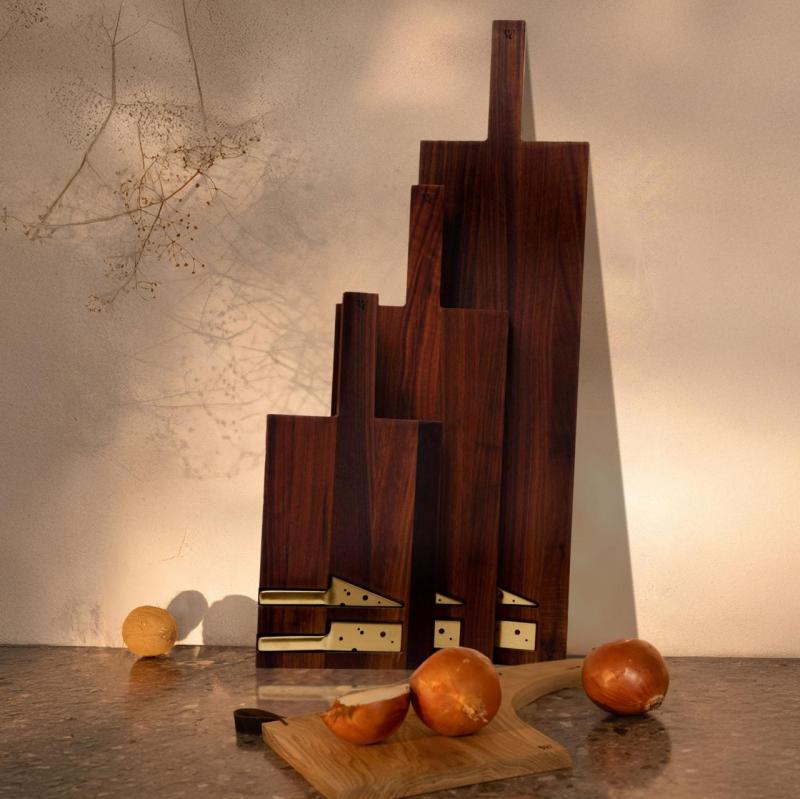 Queso Woodsea Nuez L - Tabla de Queso de Nogal 75x20cm 1208971560