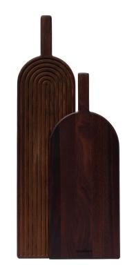 Woodsea Rainbow Ash L - Ash Wood Rainbow Cutting and Serving Board 63x15 cm 1208971564