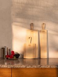 Woodsea Pine Natural S - Tabla de cortar de madera de arce 20x38cm 1208971572